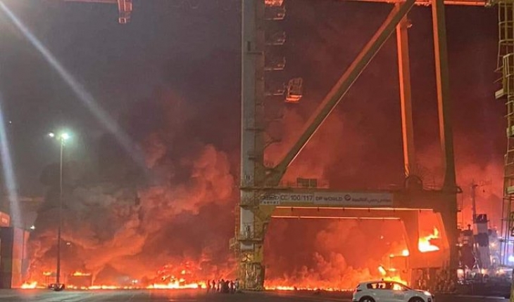 Dubai’de patlama ve yangın