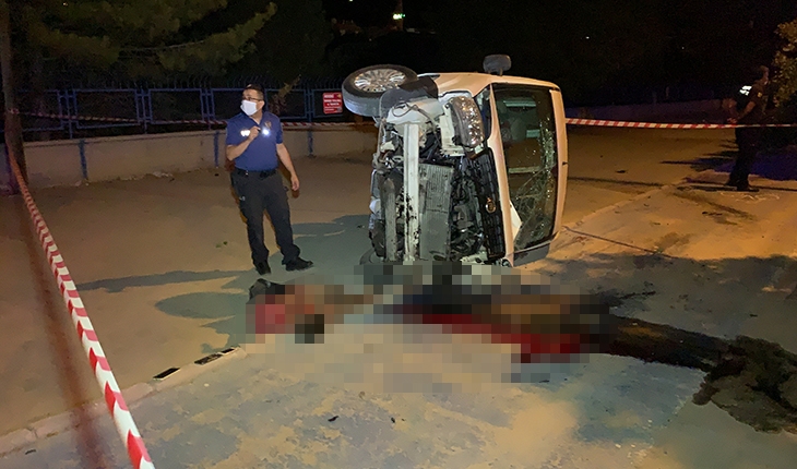 ​Kediye çarpmamak için kaza yapan genç hayatını kaybetti