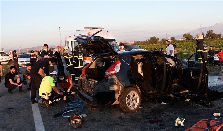 Aksaray’da trafik kazası: 2 ölü, 6 yaralı