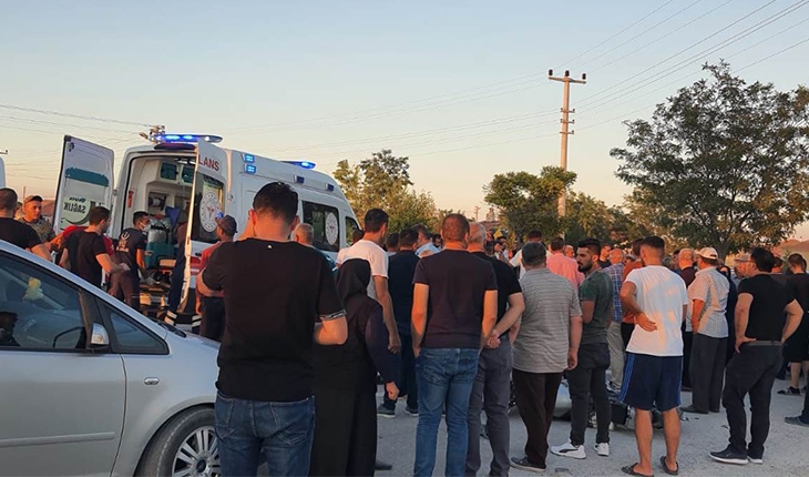 Konya’daki trafik kazasında 2 kişi ağır yaralandı