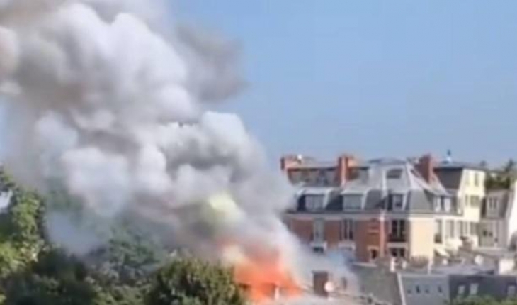 Fransa’da Başbakanlık binası yakınlarında yangın çıktı