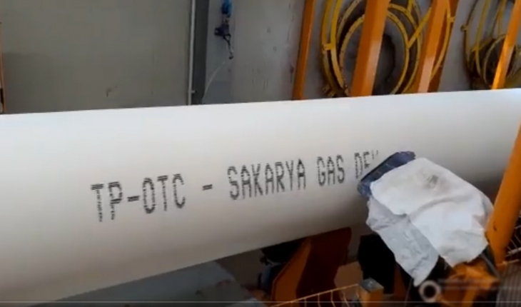 Karadeniz gazını taşıyacak boruların üretimine başlandı