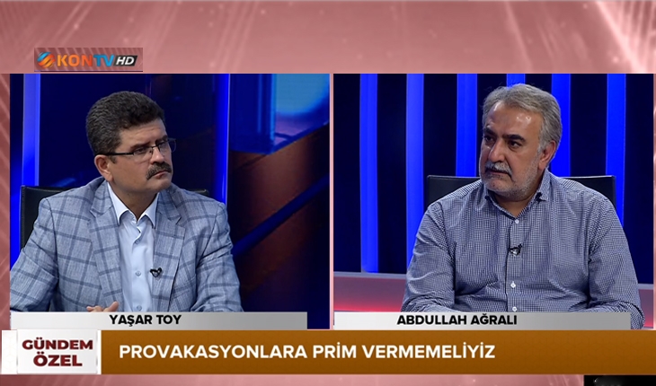 AK Parti Konya Milletvekili Ağralı KONTV'ye konuk oldu