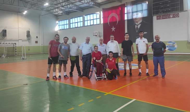 TSD Konya Şube Başkanı Mıhçı’dan paralimpik badmintonculara ziyaret