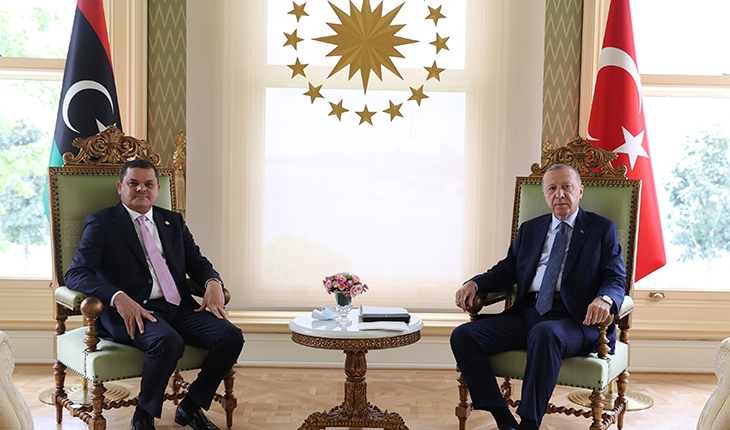 Cumhurbaşkanı Erdoğan, Libya Başbakanı'nı kabul etti