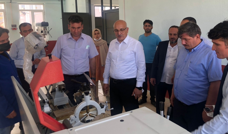 Konya İl Milli Eğitim Müdürü Büyük Beyşehir’de incelemelerde bulundu