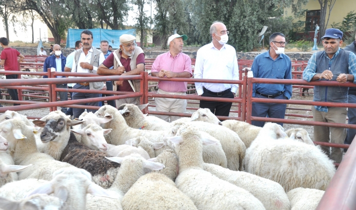 Emirgazi'den Manavgat'taki hayvan yetiştiricilerine anlamlı yardım