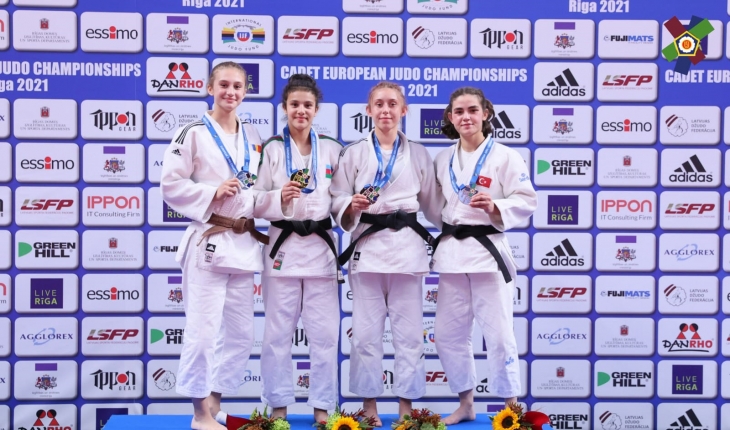 Milli Sporcu Yıldırım, Judoda Avrupa üçüncüsü oldu