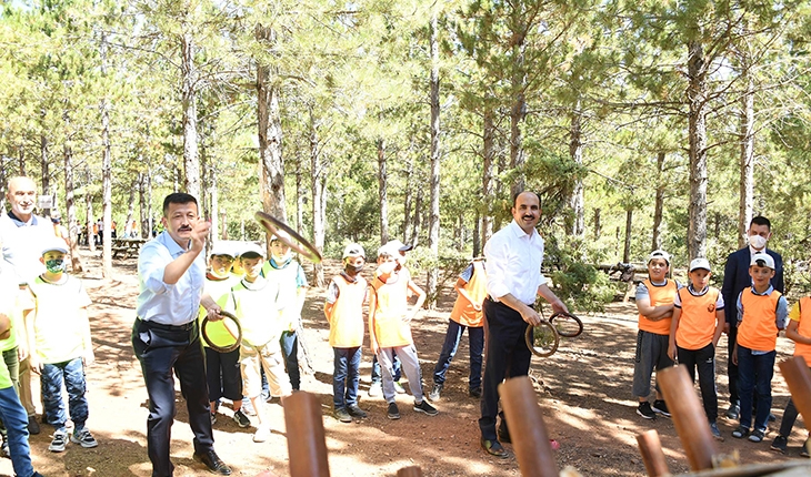 AK Parti Genel Başkan Yardımcısı Dağ Büyükşehir’in yaz kamplarını ziyaret etti