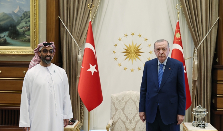 Cumhurbaşkanı Erdoğan, BAE Ulusal Güvenlik Danışmanı’nı kabul etti