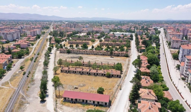 Ereğli'de Taş Evler restorasyon çalışmaları sürüyor