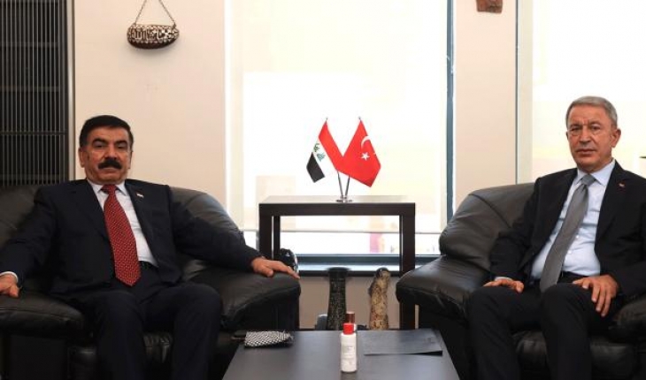 Bakan Akar, Irak Savunma Bakanı ile görüştü