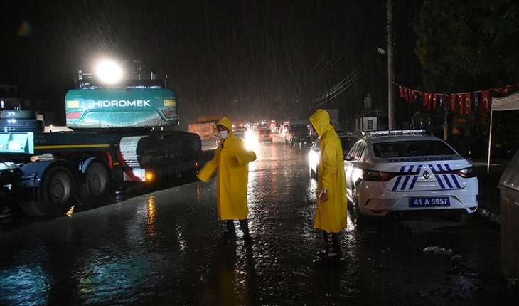 Sel felaketinin yaşandığı Bozkurt'ta sağanak etkili oluyor