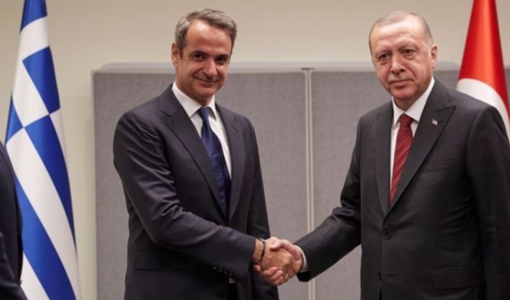 Başkan Erdoğan Yunanistan Başbakanı  Miçotakis ile görüştü