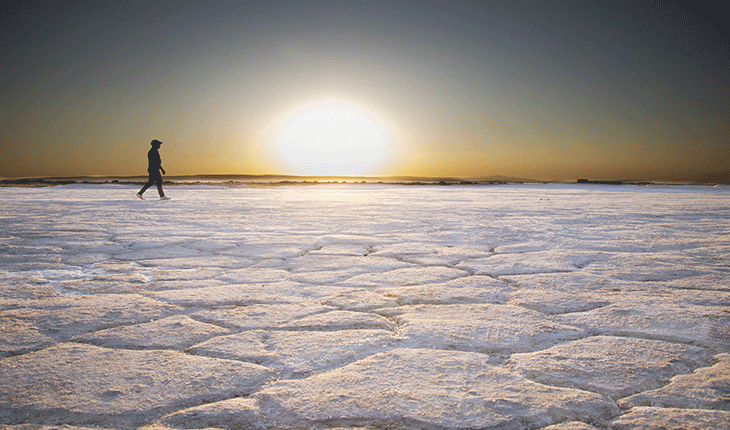 Tuz Gölü’nde hasadı gerçekleştirilen tuz 70 ülkeye gönderiliyor