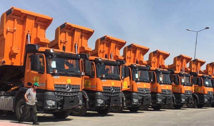 Konya Büyükşehir Kastamonu’ya 10 hafriyat kamyonu daha gönderdi