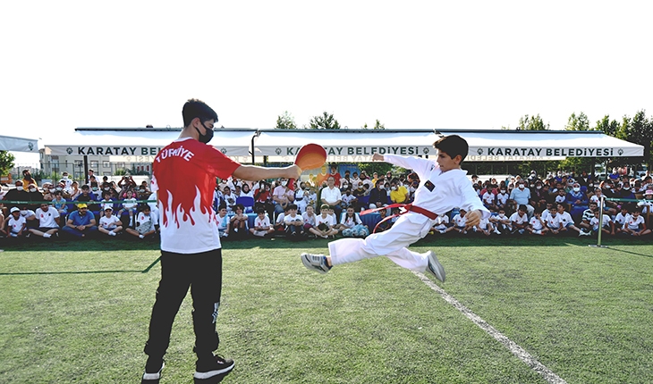 Karatay Yaz Spor Okulları’nın kapanış programı gerçekleştirildi
