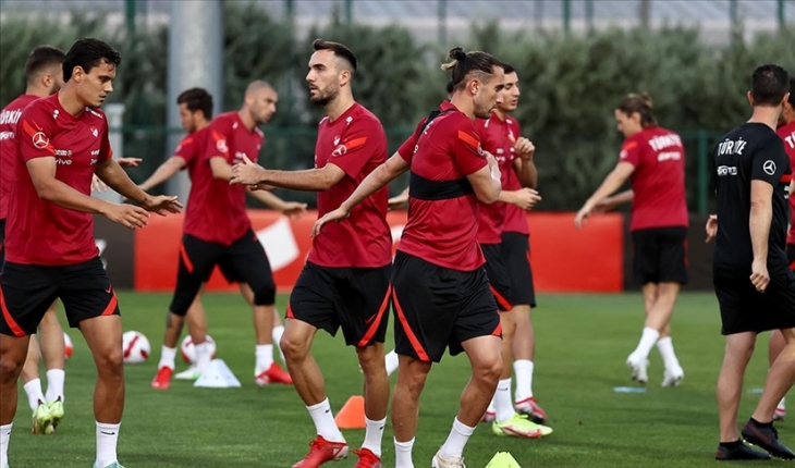 A Milli Futbol Takımı Karadağ maçına hazır