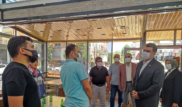 AK Parti Milletvekili Orhan Erdem Seydişehir'i ziyaret etti