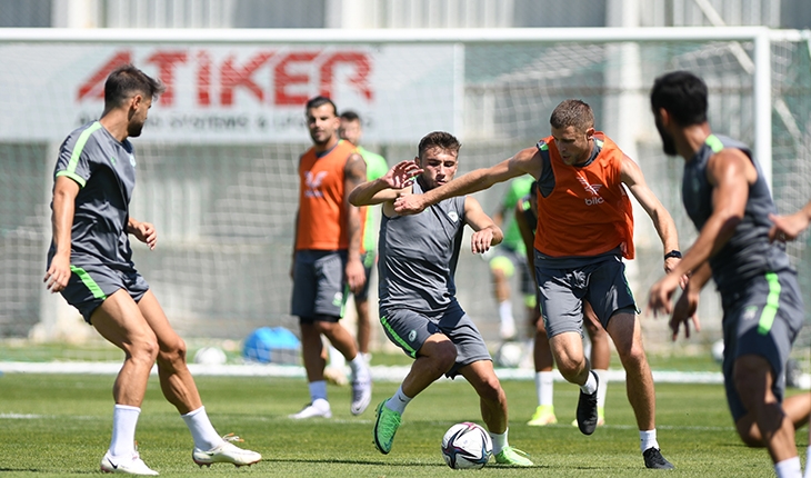 Konyaspor’da Altay maçı hazırlıkları devam ediyor