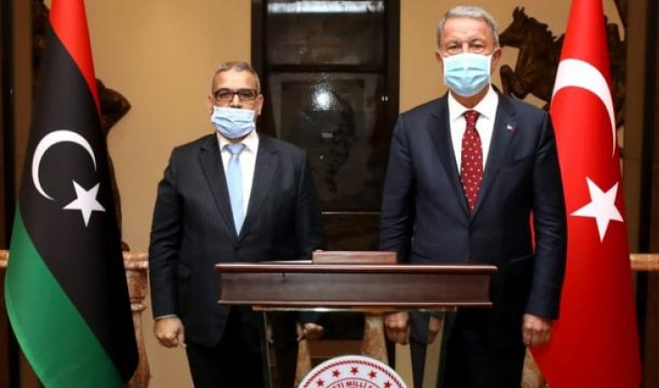 Bakan Akar, Libya Yüksek Devlet Konseyi Başkanı El-Meşri ile görüştü