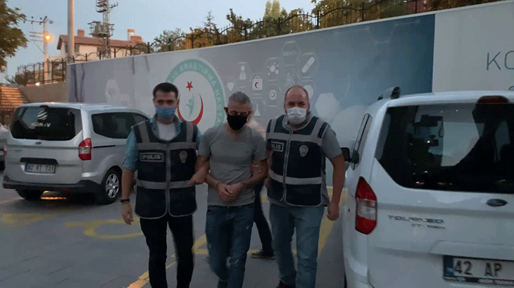 28 ilde 48 ayrı suça karışan firari şüpheli Konya'da yakalandı