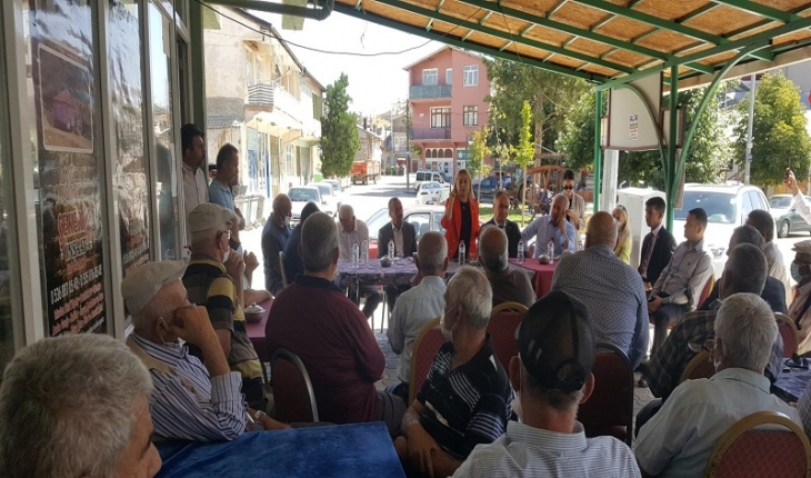 MHP Konya Milletvekili Esin Kara, Yalıhüyük'ü ziyaret etti