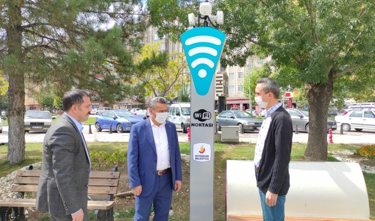 Seydişehir Belediyesi’nden ücretsiz internet hizmeti