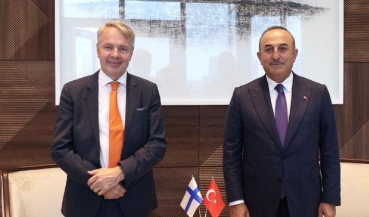 Dışişleri Bakanı Çavuşoğlu, Finlandiyalı mevkidaşı ile görüştü