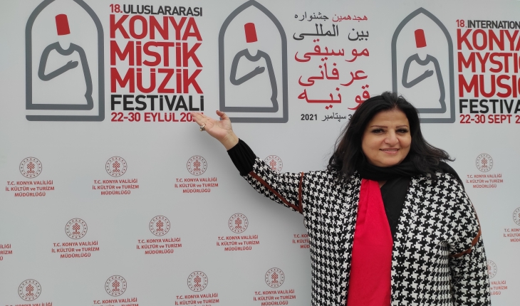 Lübnanlı Ses ve Sinema Sanatçısı Jahide Wehbe Konser İçin Konya’ya Geldi