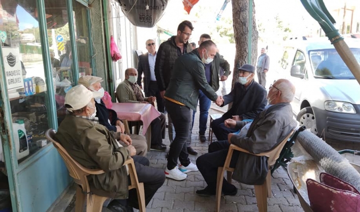 AK Parti Beyşehir İlçe Başkanı Elkin’in mahalle ziyaretleri