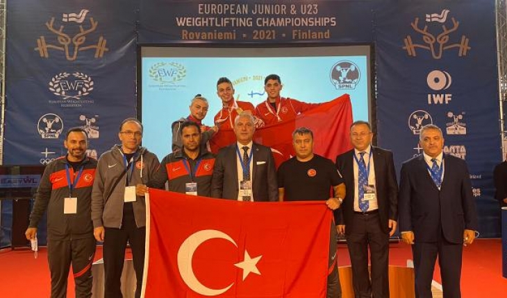 Millilerden Avrupa Halter Şampiyonası’nda 6 madalya