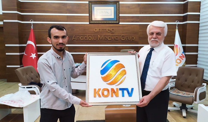 TÜGVA Kastamonu’dan KONTV’ye ziyaret