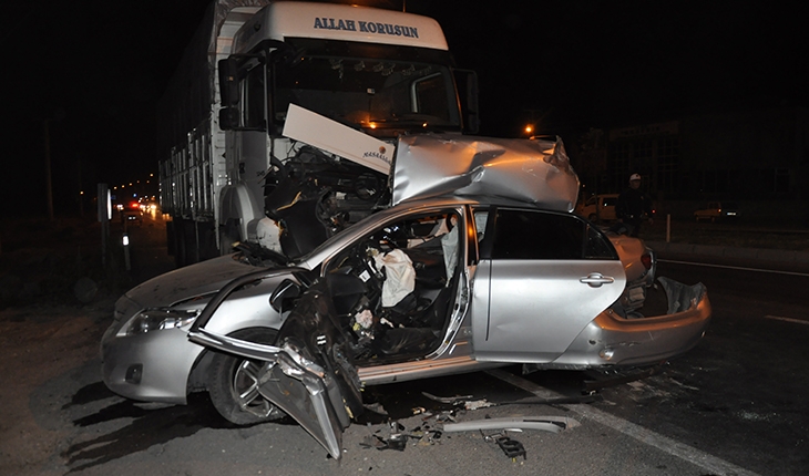 Konya’da meydana gelen trafik kazasında bir kişi öldü