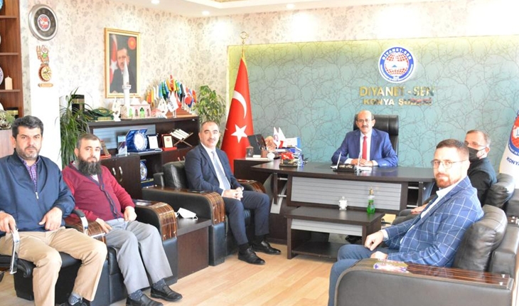 AK Parti Karatay İlçe Başkanı Mehmet Genç’ten ziyaret