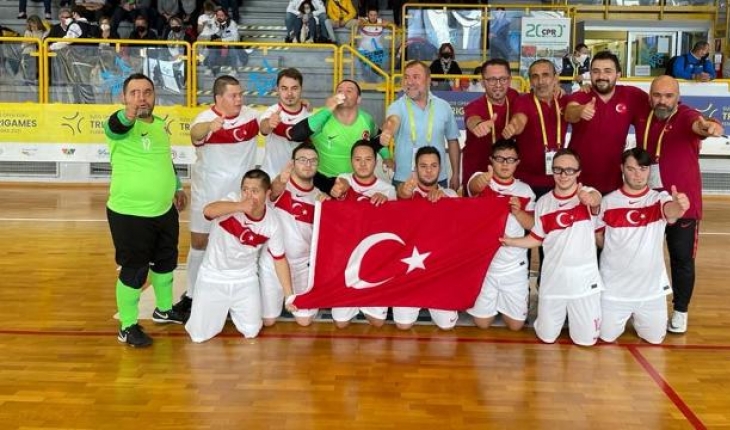 Down Sendromlular Futsal Milli Takımı Avrupa şampiyonu oldu