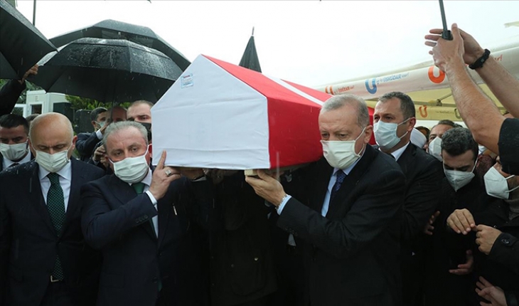 Cumhurbaşkanı Erdoğan AK Parti Milletvekili İsmet Uçma’nın cenazesine katıldı