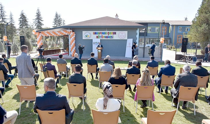 KOP ile Okutan Çocuk Atölyeleri Projesi Karapınar’da Açıldı