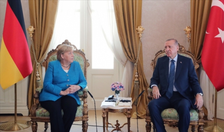 Almanya Başbakanı Angela Merkel Türkiye’de