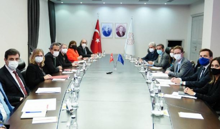 Bakan Özer, AB Türkiye Delegasyonu Başkanı Landrut’u kabul etti