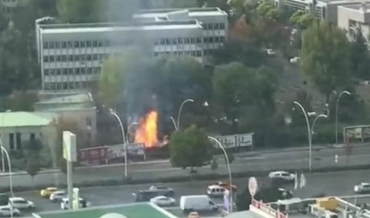 Ankara’da MTA Kampüsü yakınında patlama