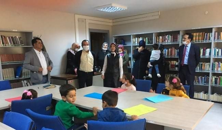Seydişehir'de ana sınıfı öğrencileri yazarlarla buluştu