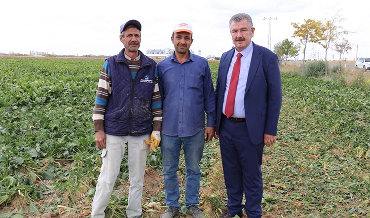 Özkan Taşpınar çiftçilerle buluşuyor