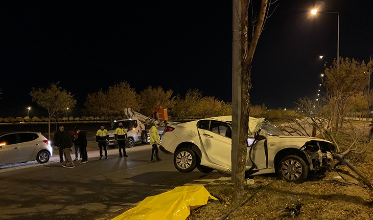 Konya’da feci kaza:1 ölü, 1yaralı