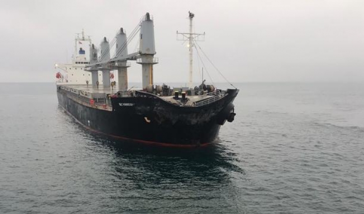 Marmara’da iki gemi çarpıştı