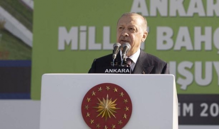 Cumhurbaşkanı Erdoğan: Yeşil kalkınma hedefimizin lokomotifi de Ankara olacak