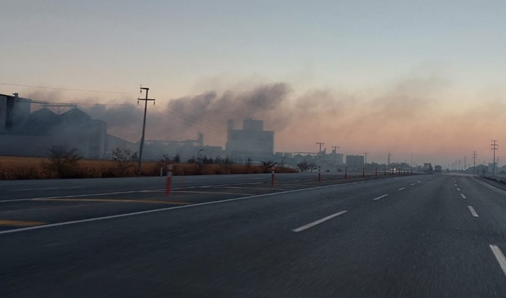 Konya’da yem fabrikasında korkutan yangın!