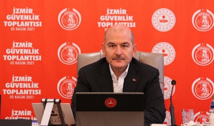Bakan Soylu İzmir’de güvenlik toplantısına katıldı