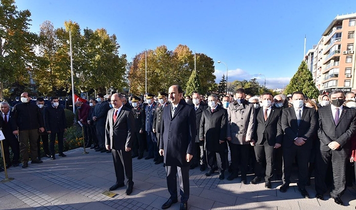 Konya’da 10 Kasım anma töreni düzenlendi