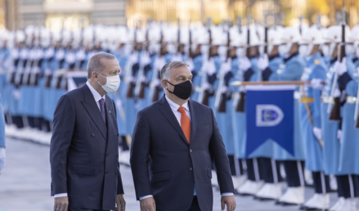 Macaristan Başbakanı Orban'a resmi karşılama